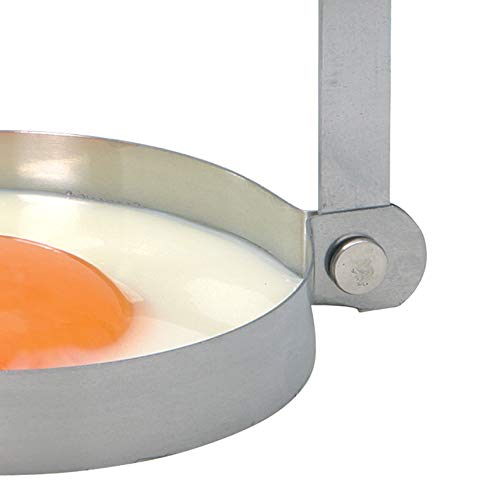 Kitchen Craft - Anillos de acero inoxidable para huevos (2 unidades)