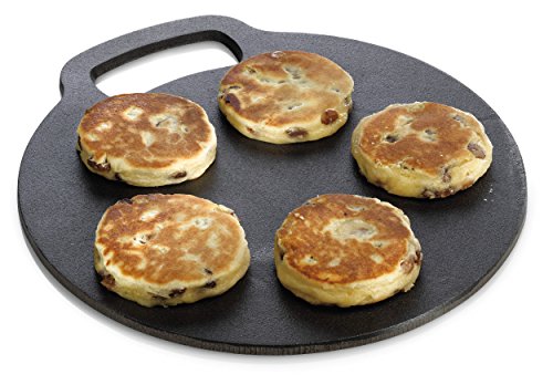 Kitchen Craft - Bandeja de hierro fundido para horno (27 cm)