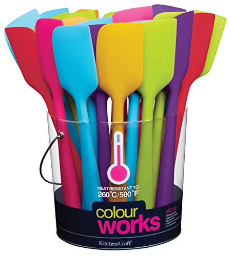 Kitchen Craft Lengua de Gato, Silicona, Rosa, 26x4x28 cm