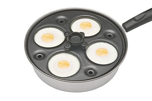 Kitchen Craft - Sartén para escalfar 4 Huevos