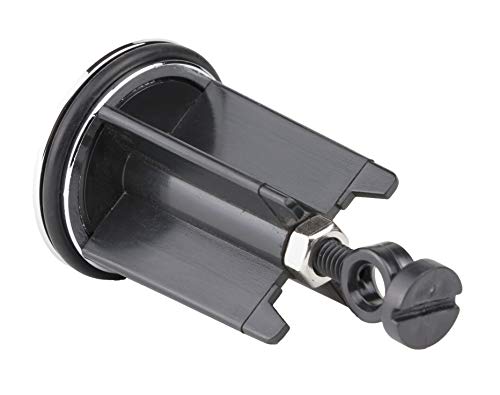 Kitchen Helpis® Tapón de Desagüe de Calidad, 1 pieza, ⌀ 40 mm, altura ajustable entre 6,5 cm - 9,5 cm, Tapón universal Lavabo, Tapones para todos los Desagües estándar, Tapones Baño, Tapón fregadero