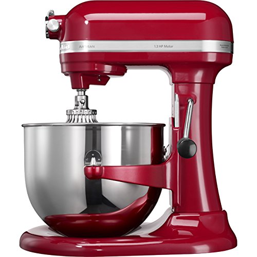 KitchenAid Artisan - Batidora amasadora, 6.9 l, color rojo