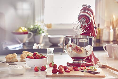 KitchenAid KSM150PSER - Batidora amasadora, color rojo (potencia 325)