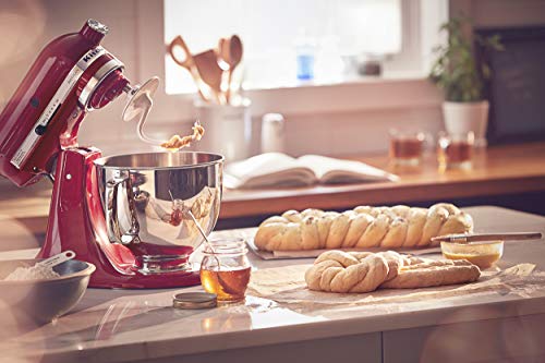 KitchenAid KSM150PSER - Batidora amasadora, color rojo (potencia 325)