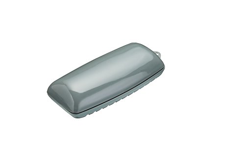 Kitchencraft compacto cuadro migas escoba/cepillo de tapicería, gris, 7 x 16 x 4 cm