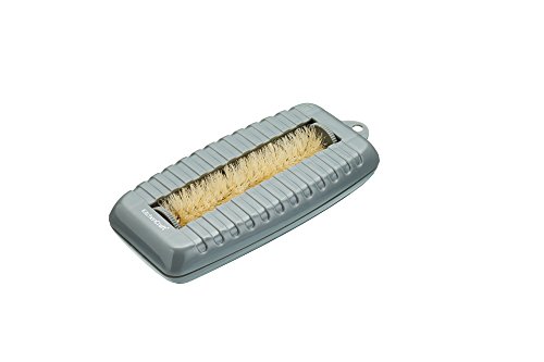 Kitchencraft compacto cuadro migas escoba/cepillo de tapicería, gris, 7 x 16 x 4 cm