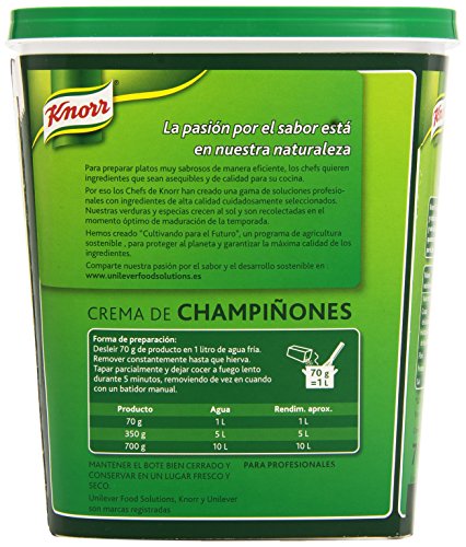 Knorr - Crema de champiñones - 700 g