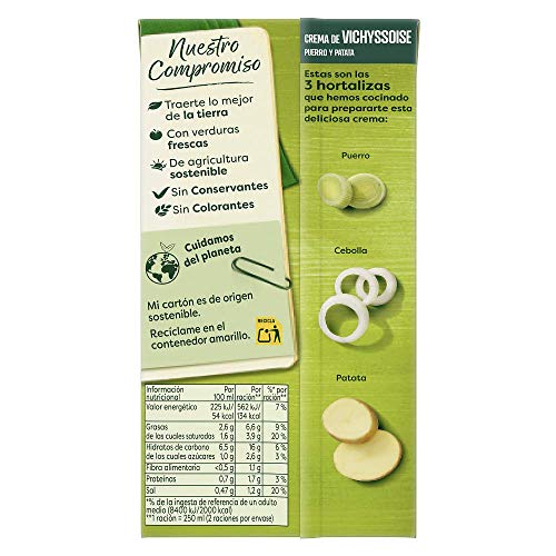Knorr Las Cremas - Vichyssoise Puerro y Patata, 500 ml
