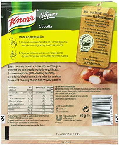 Knorr - Sopa Cebolla, 50 g