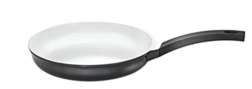 Kopf 124900 Set de sartenes con cerámica Ernestos, fundición de Aluminio, 2 Piezas, Blanco