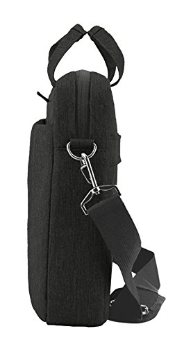 KROSER 15,6" Bolso para Ordenador Portátil Maletín Bolsa de Hombro de Mensajero Hidrófugo Bolsa para Portátil Tableta Satchel Bolso de Mano de Negocios Funda para Portatil para Mujeres y Hombres