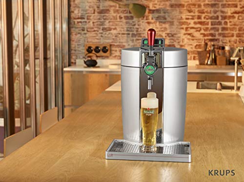 Krups VB700E00 5L Dispensador de cerveza de barril grifo de cerveza - Tirador de cerveza (5,38 kg)