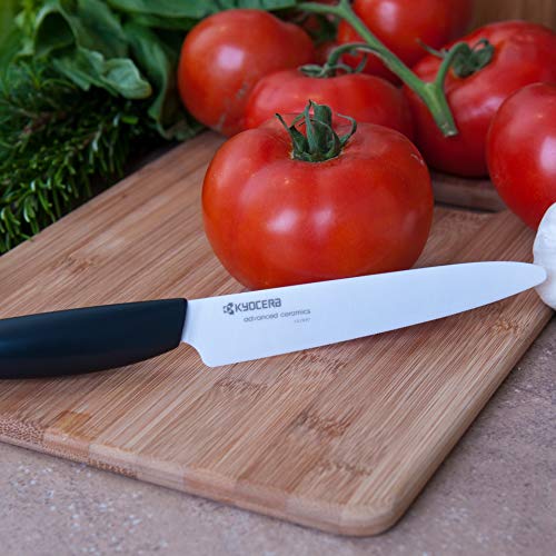 KYOCERA FK125WHBKEU Cuchillos de Cocinero, cerámica, Centimeters, Multicolor