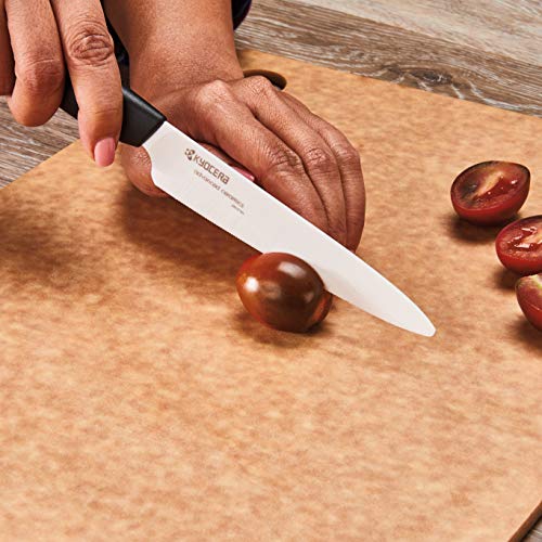 KYOCERA FK125WHBKEU Cuchillos de Cocinero, cerámica, Centimeters, Multicolor