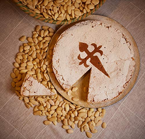 La Auténtica Tarta De Santiago, Hecha En Casa Con Almendra Natural (750g)