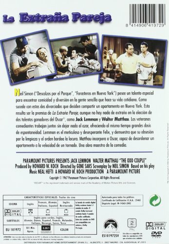 La extraña pareja [DVD]