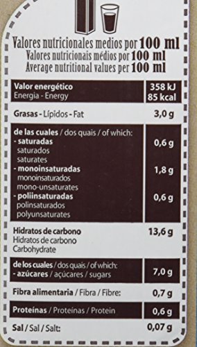 La Finestra Sul Cielo Bebida Vegetal de Arroz con Avellanas - Paquete de 6 x 1000 ml - Total: 6000 ml