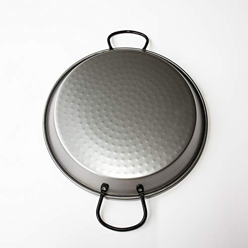 La Valenciana Vaello Campos Paellera Acero Pulido de 30 cm