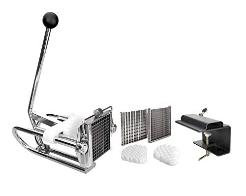 Lacor- 60343 - Corta Patatas Chip 3 Cortadores Inox.