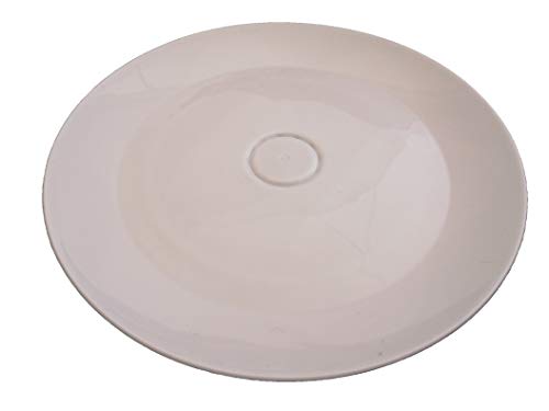 LCQI Tapa Volteatortillas Dar Vuelta Gira Tortilla Patata (Blanca)