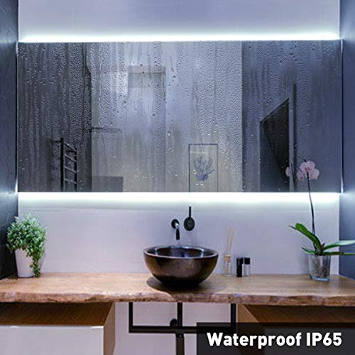 LE Tira LED, Cadena de Luces, 5m 300 LED SMD 2835, Blanco Frío, Resistente al Agua IP65, para Techo, Muebles, Cocina etc.