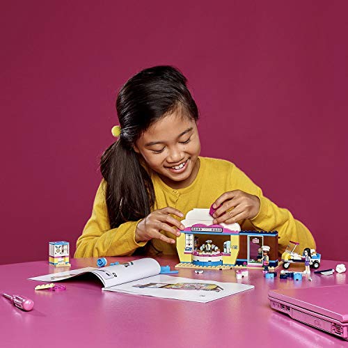 LEGO Friends - Cafetería Cupcake de Olivia Juguete Creativo de Construcción con Detalles para Crear tu Propia Pastelería (41366)