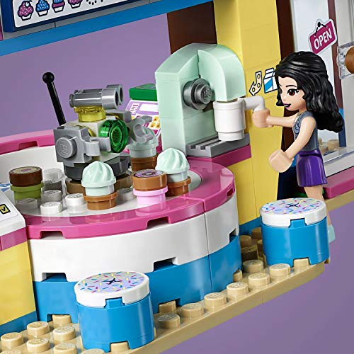 LEGO Friends - Cafetería Cupcake de Olivia Juguete Creativo de Construcción con Detalles para Crear tu Propia Pastelería (41366)