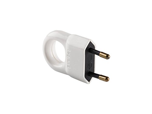 Legrand 050312 Enchufe Con Anillo Tirador, 2300 W, 230 V, Blanco