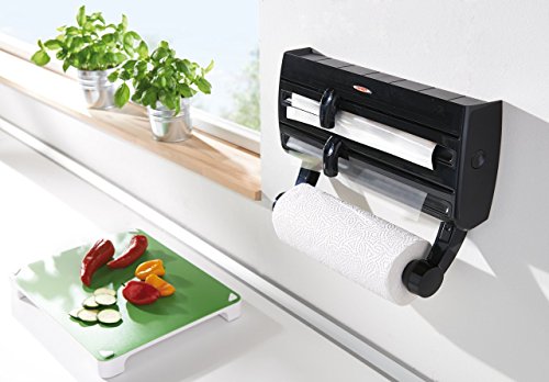 Leifheit 25777 - Portarollos Parat F2, negro