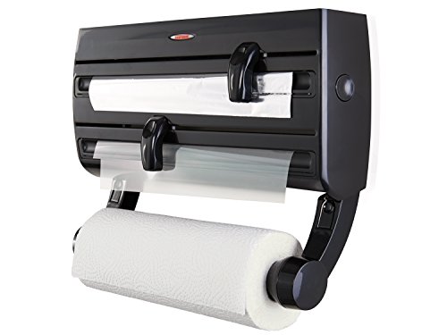 Leifheit 25777 - Portarollos Parat F2, negro