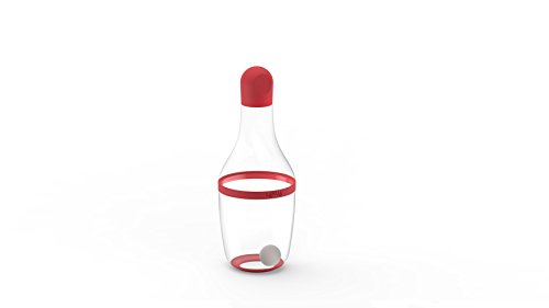 Lékué - Emulsionador vinagretas, 180 ml, color rojo