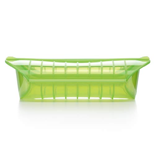 Lékué - Estuche de vapor con bandeja, 3-4 personas, 1400 ml, color verde