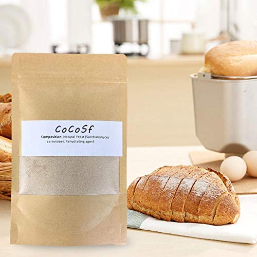Levadura Seca instantánea, levadura de Pan Levadura Seca Activa Levadura de Leva Levadura instantánea de acción rápida para Hornear en la Cocina Suministros de Pan