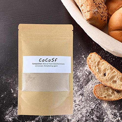 Levadura Seca instantánea, levadura de Pan Levadura Seca Activa Levadura de Leva Levadura instantánea de acción rápida para Hornear en la Cocina Suministros de Pan