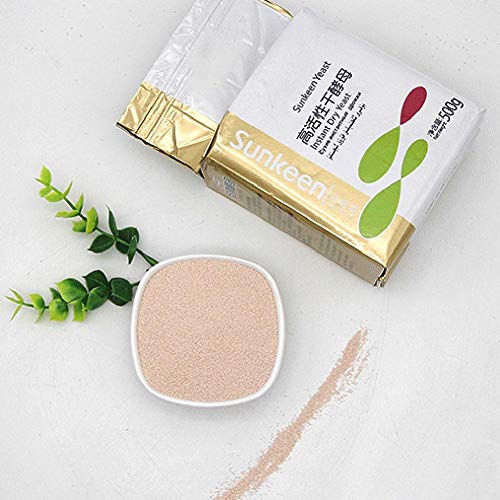 Levadura seca Levadura instantánea Levadura orgánica Levadura sin gluten Levadura de pan Levadura nutricional de la cocina Suministros para hornear para uso doméstico 100 / 500g +1 Taza medidora
