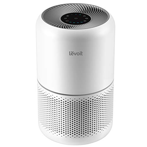 Levoit Purificador de Aire con Filtro HEPA H13 y Carbón Activado, Purificador Silencioso con Modo de Sueño, Temporizador, Capturar Polvo, Humo, Olor y Caspas de Mascota, hasta 40m², Core300