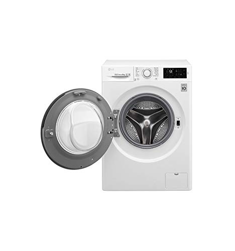 LG F0J5TN3W - Lavadora (Independiente, Carga frontal, Blanco, Giratorio, Tocar, Izquierda, LED)