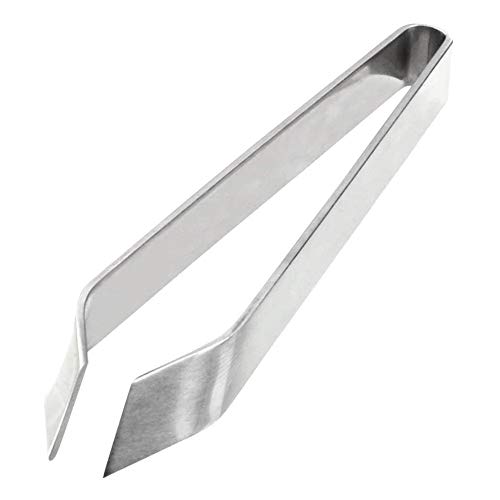 Limeow Pinzas para Espinas Pinzas de espina cocina Pinzas de espina inoxidable Pinzas de Hueso de Pescado Huesos de Pescado Pinzas para Huesos de Pescado y Pelo de Animales Herramienta 2 piezas