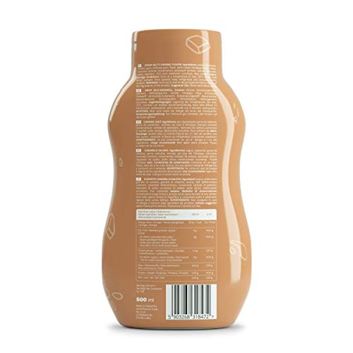 LOCCO - Sirope de caramelo salado sin azúcar bajo en calorías