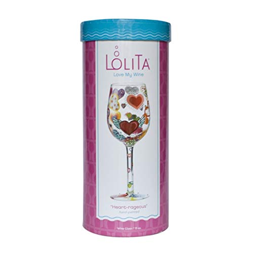 Lolita - Copa de vino Hearts-rageous