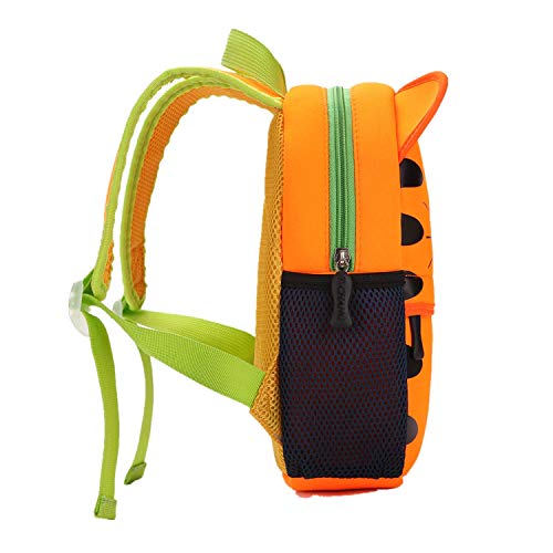 Longsing Mochila para Niños,Animales 3D Lindas Mochila para Preescolar Niños Pequeños.(Tigre)