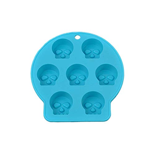 LQH 3D de Silicona Torta de la Pasta de azúcar del Chocolate Molde de la hornada del Palo de Halloween del Fantasma de la Bruja de la decoración (Size : 1)