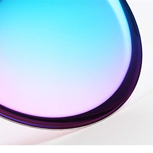 LSX Bandeja de Almacenamiento Redondo Estilo nórdico Acero Inoxidable gradiente Metal Bandeja Bandeja Decorativo joyería Fruta Torta Organizador Oro,Purple