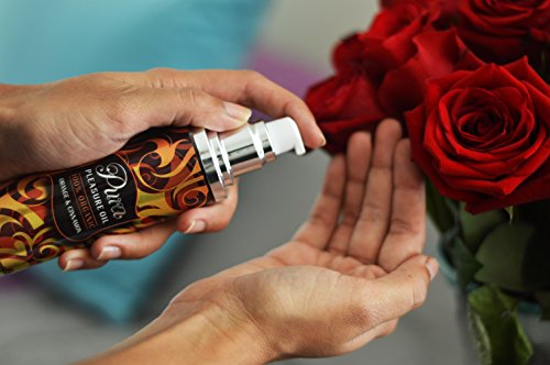 Lubricantes Sexuales y Aceite de Masaje Erotico - 100% Orgánico (Naranja y Canela)100ml