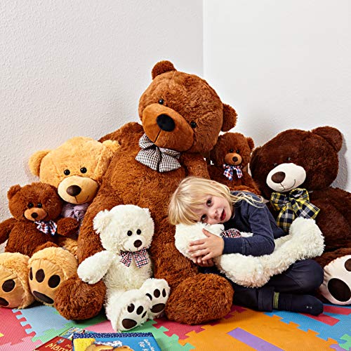 Lumaland Oso Gigante Gran Oso de Peluche XXL marrón Osito Gigante, Peluche