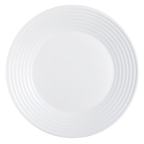 Luminarc Vajilla 19 Piezas Harena, Blanco, 17.52 cm