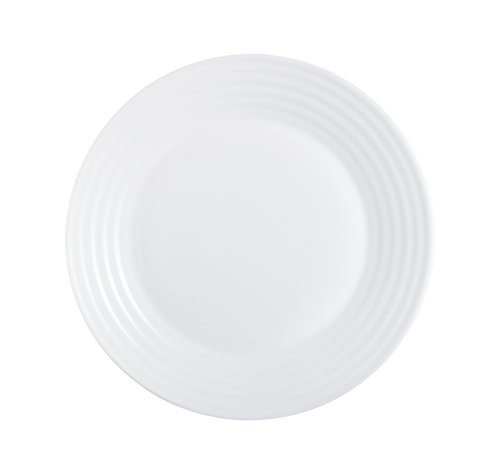 Luminarc Vajilla 19 Piezas Harena, Blanco, 17.52 cm