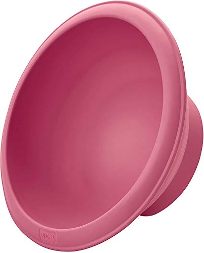 Lurch 83004 Flexi Forma semiesférica Diámetro 18 cm, Silicona, Rosa, 23 x 23 x 9,5 cm