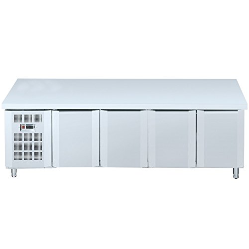 Macfrin 713C Mesa Fría Central 248X60 GN23 de 4 Puertas