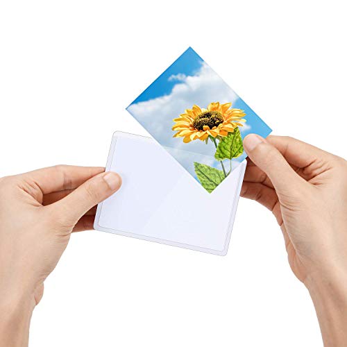 Magicfly Marco de Fotos Magnético 6,3x8,9 cm para Nevera, Marco de Fotos con Imán, Portafotos Magnéticos, Blanco, 15 pcs